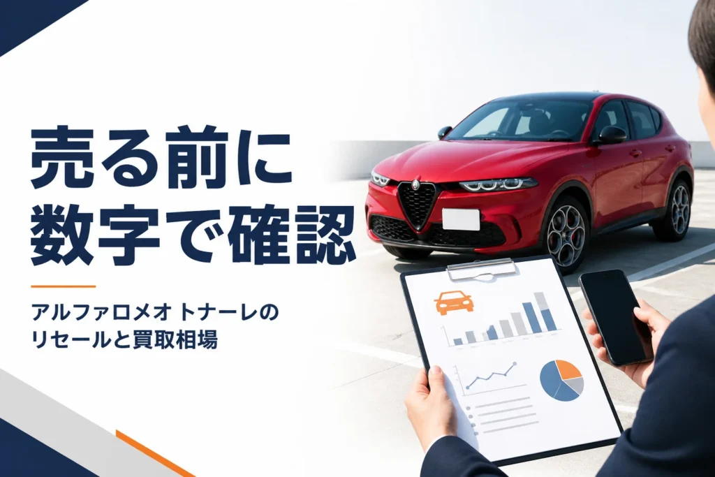トナーレの査定額を確かめるイメージ
